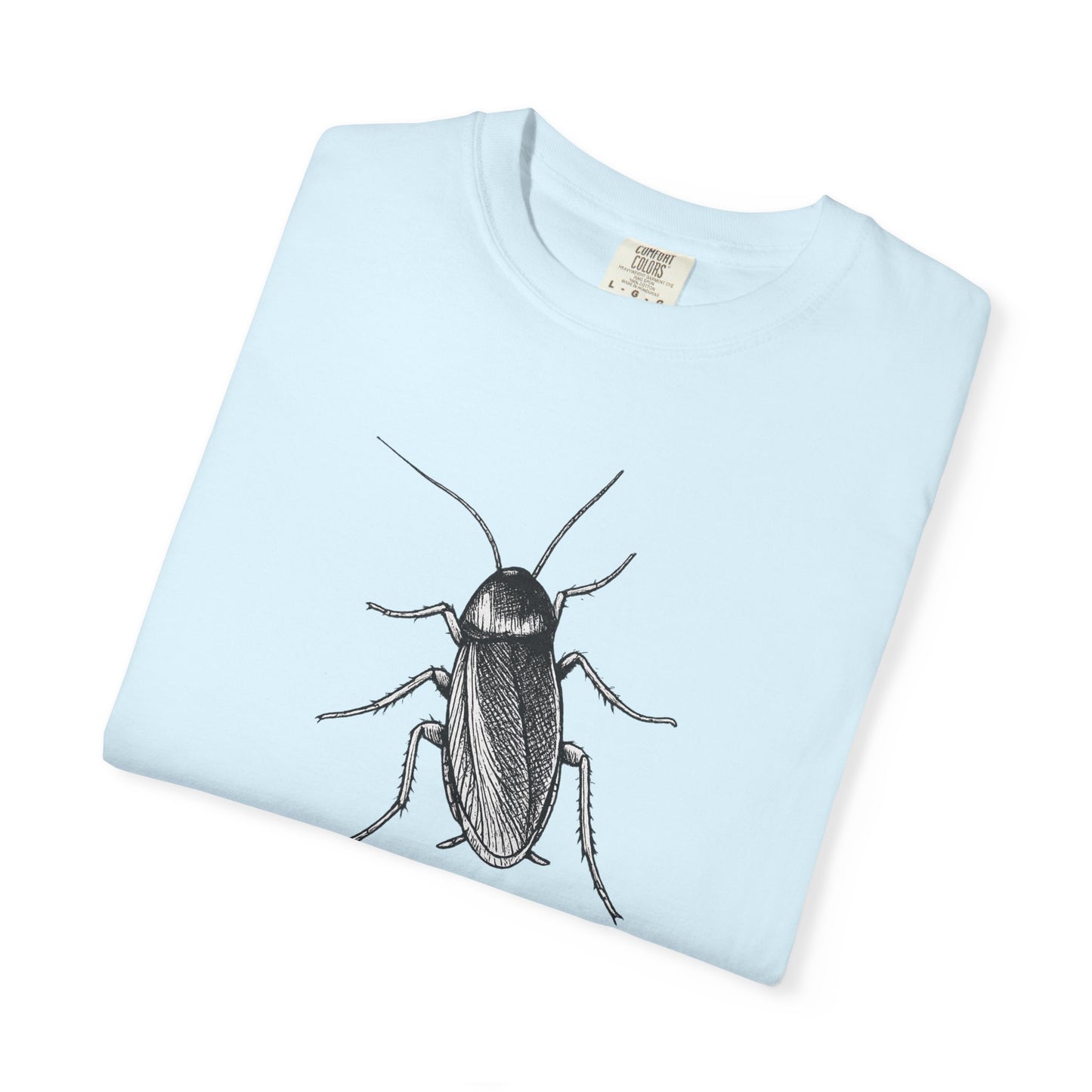 Cockroach Graphic T-Shirt — "I Woke Up Like This" Vintage-Inspired Tee