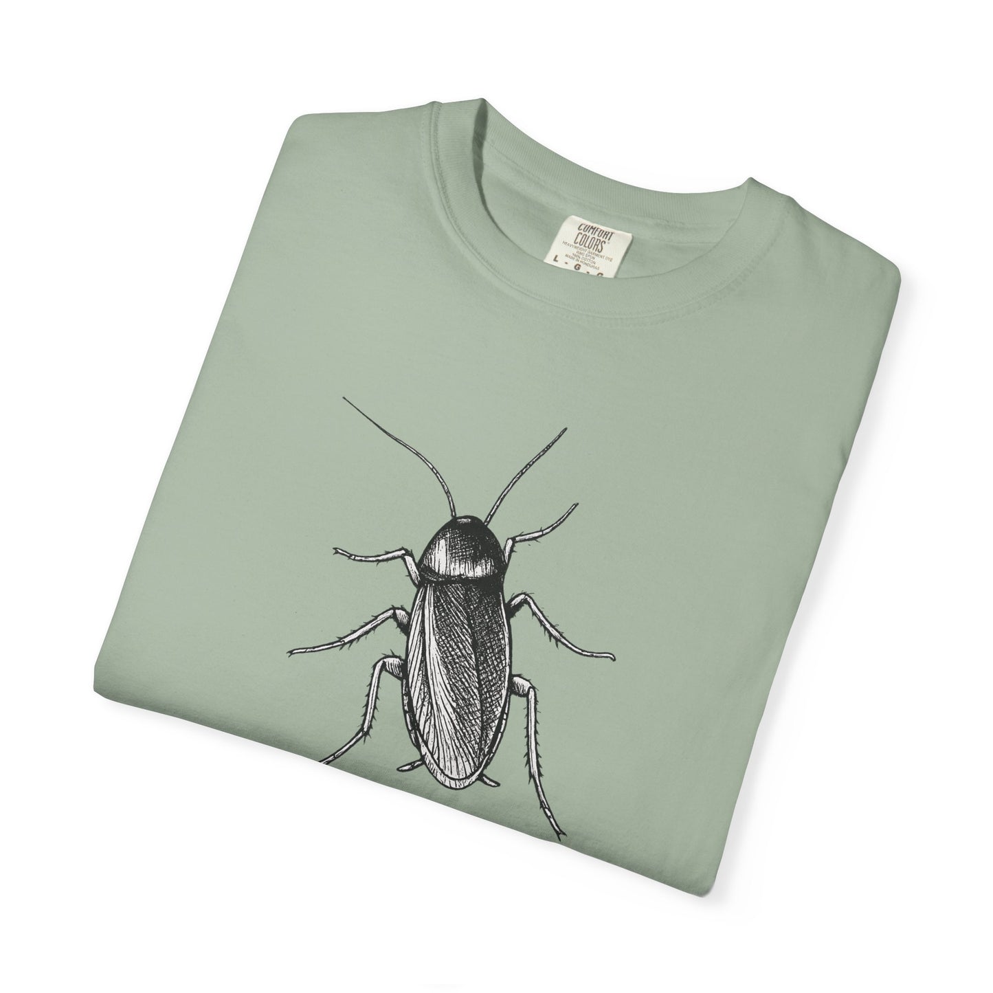 Cockroach Graphic T-Shirt — "I Woke Up Like This" Vintage-Inspired Tee