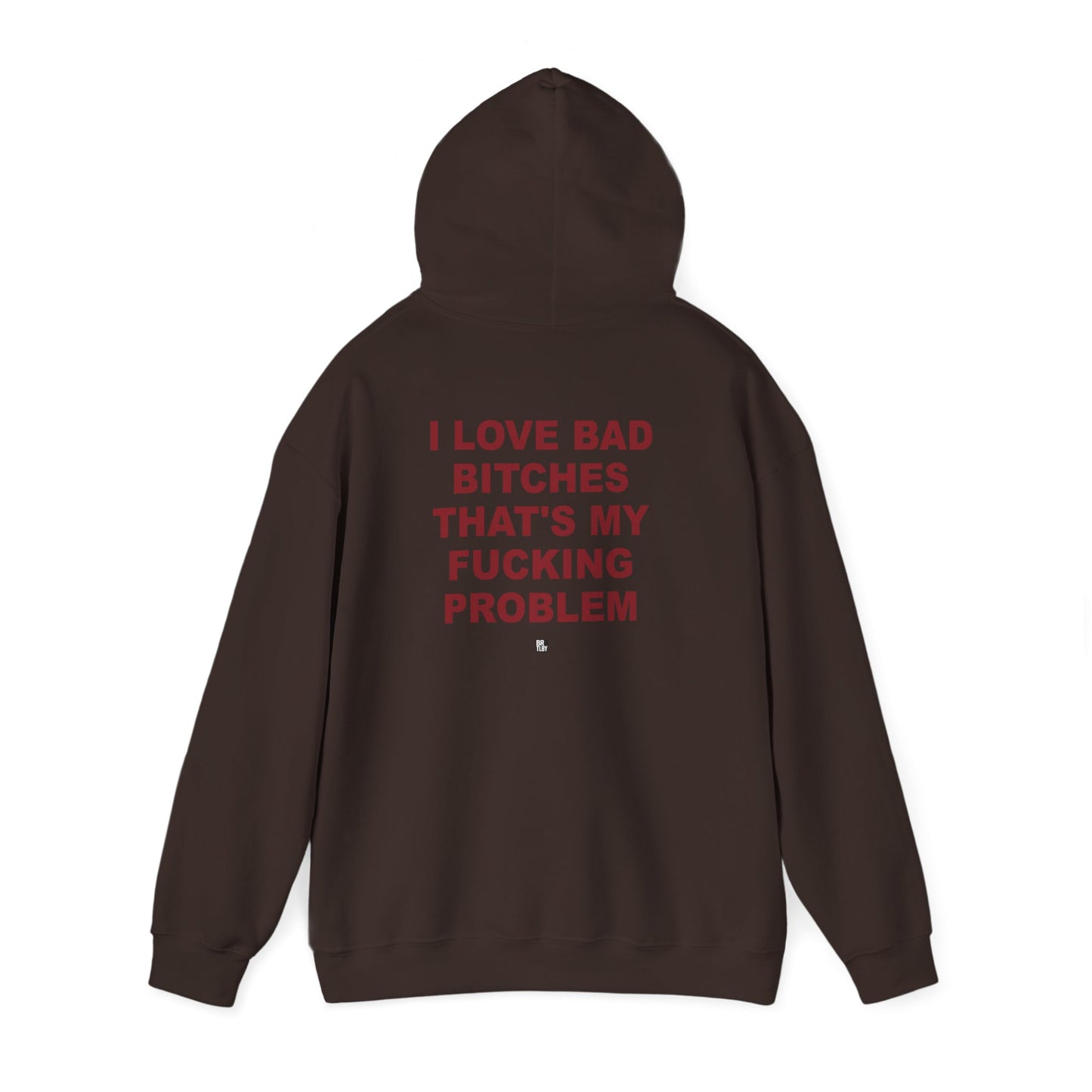 Graphic Hoodie — "I Love Bad Bitches" Bold Statement Sweatshirt